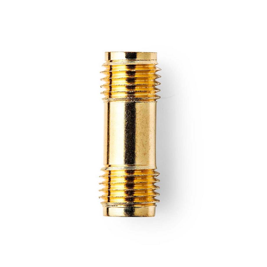 Adaptateur SMA | SMA femelle | SMA femelle | plaqué or | 50 Ohm | droit | cuivre | or | 2 pcs. | Boîte