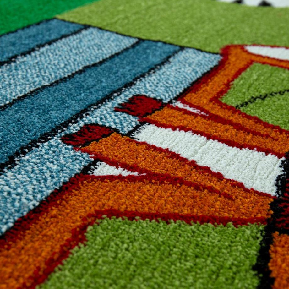 Paco Home Animaux de cirque doux du tapis pour enfants  