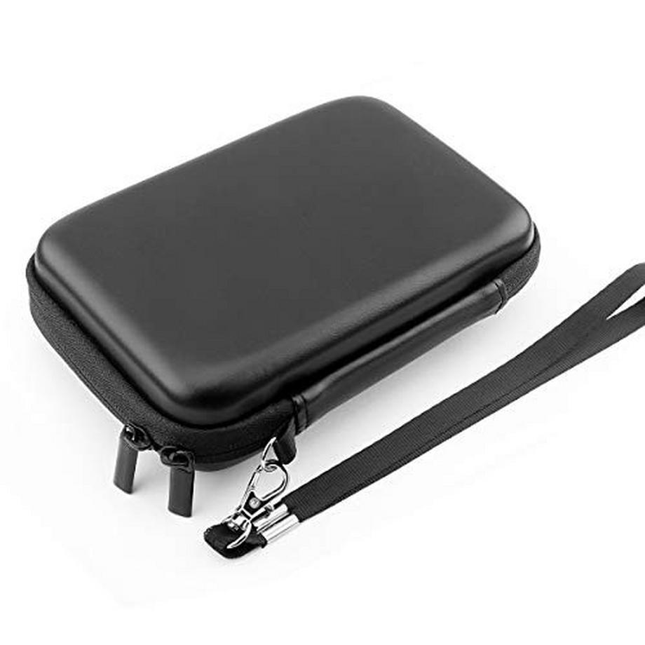 Only-bags.store  Étui de disque dur externe pour Samsung T5 T3 SSD portable 250 Go 500 Go 1 To 2 To USB 3.1 EVA Étui de voyage résistant aux chocs Étui de transport étanche Housse de protection portable 