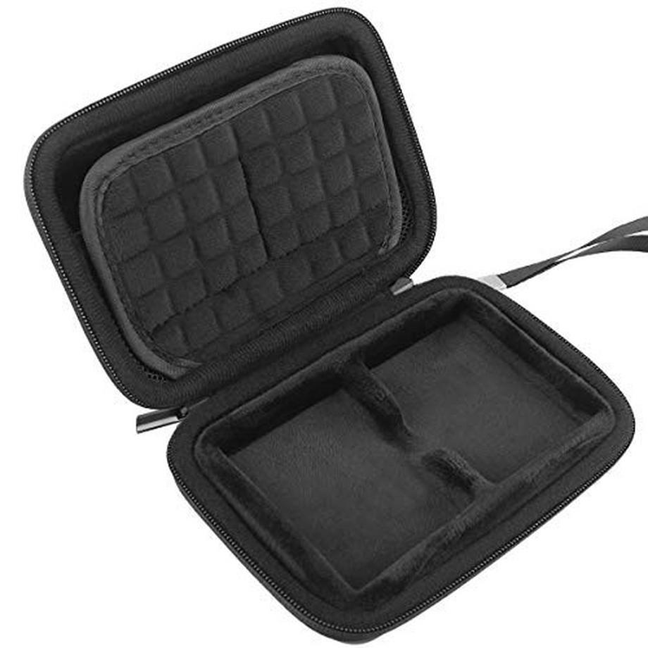 Only-bags.store  Étui de disque dur externe pour Samsung T5 T3 SSD portable 250 Go 500 Go 1 To 2 To USB 3.1 EVA Étui de voyage résistant aux chocs Étui de transport étanche Housse de protection portable 