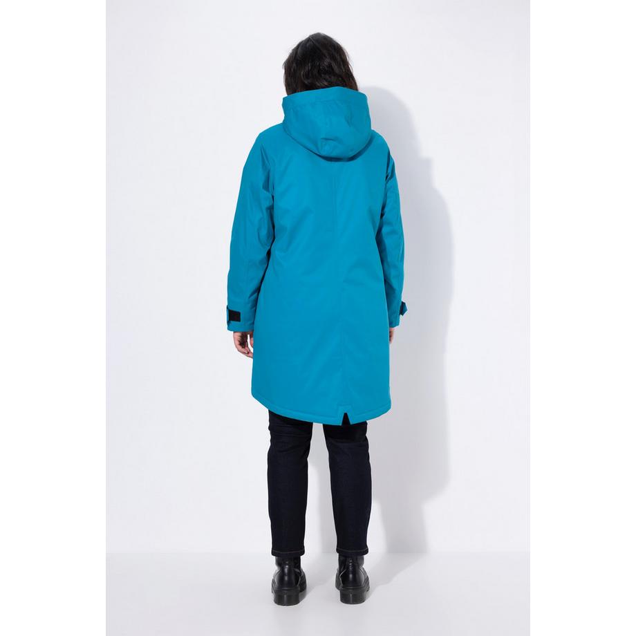 Ulla Popken HYPRAR Veste fonctionnelle imperméable fermeture à glissière à double sens  