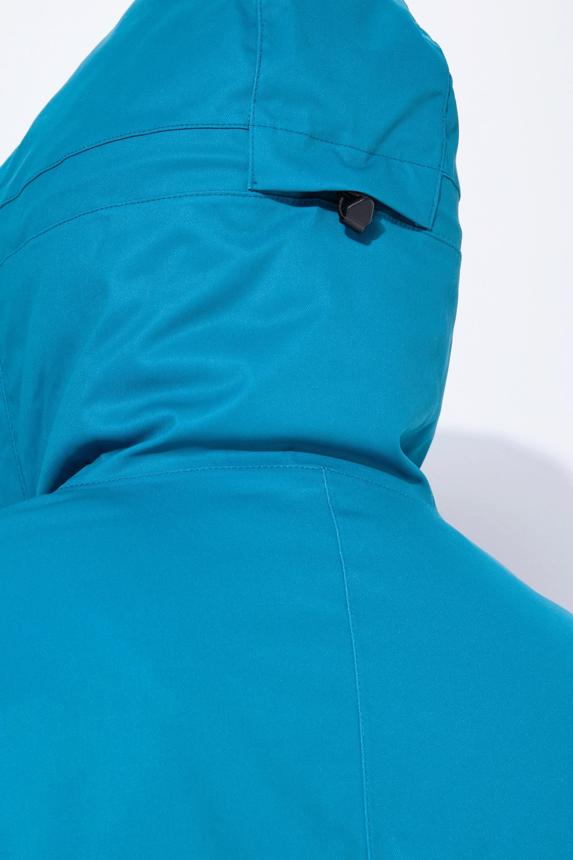 Ulla Popken HYPRAR Giacca funzionale impermeabile con cerniera a cursore doppio  