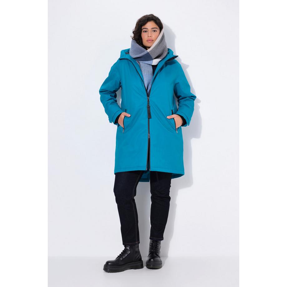 Ulla Popken HYPRAR Veste fonctionnelle imperméable fermeture à glissière à double sens  