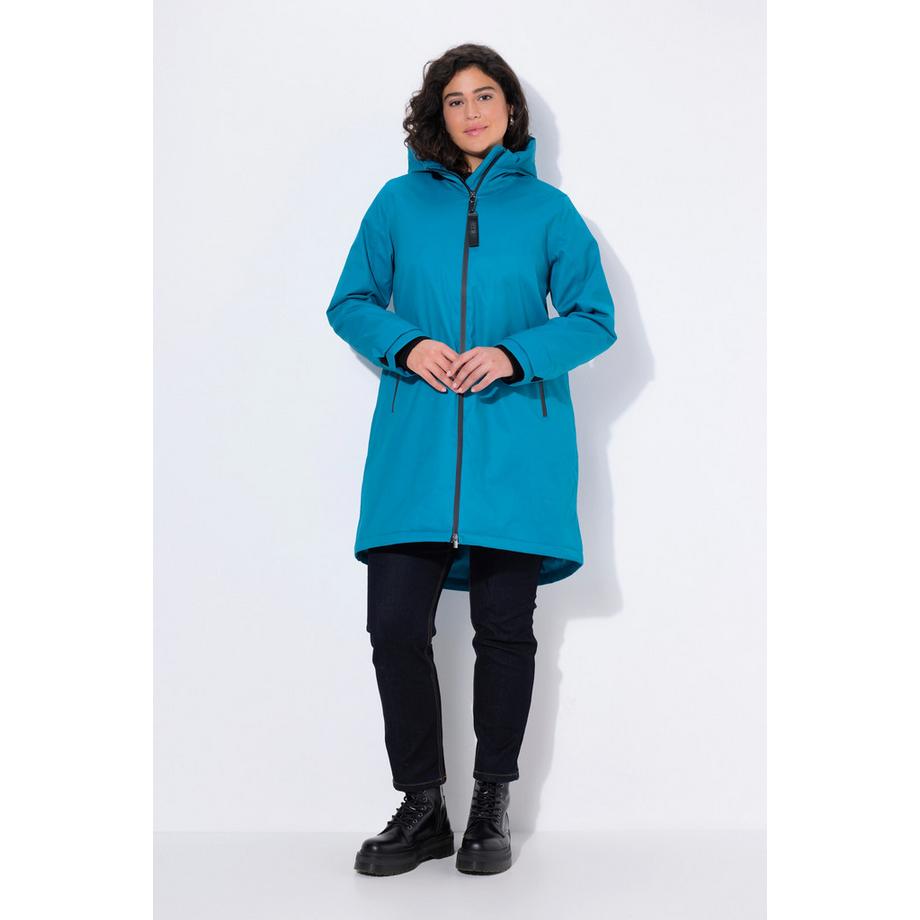 Ulla Popken HYPRAR Veste fonctionnelle imperméable fermeture à glissière à double sens  