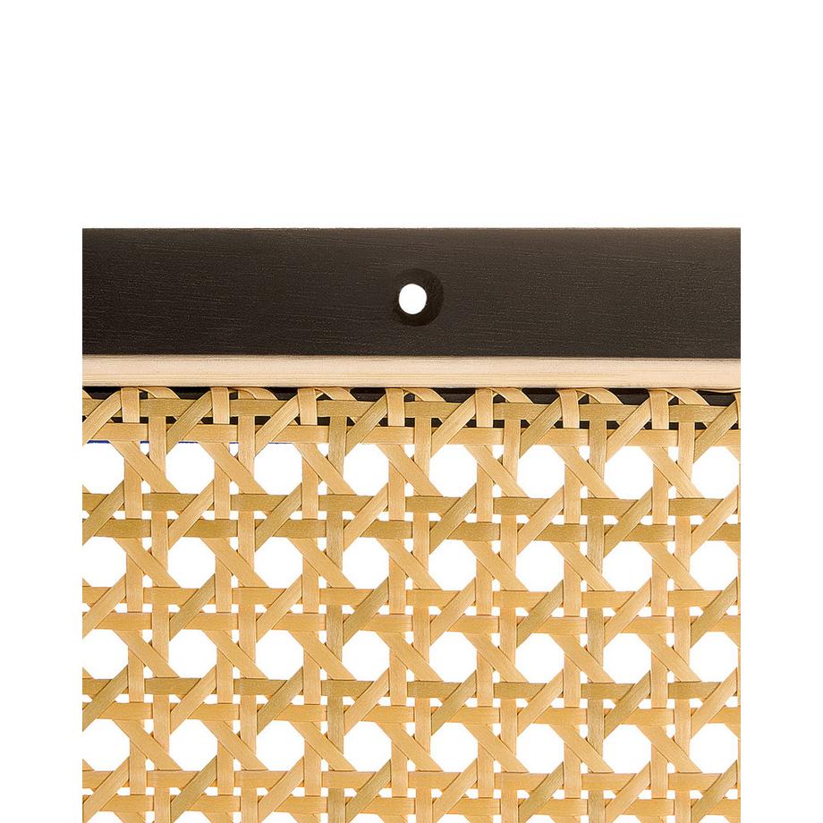 Beliani Regal mit 4 Ebenen aus Paulownia-Holz Boho ALDER  