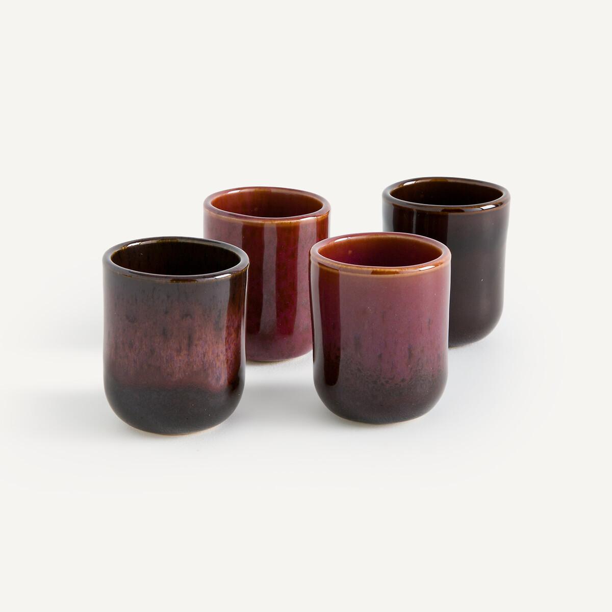 AM.PM Set aus 4 kleinen Tassen aus emailliertem Steinzeug  