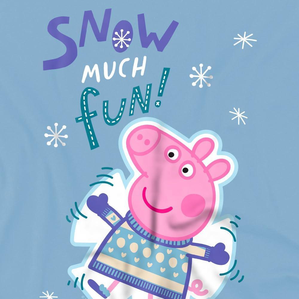 Peppa Pig  Snow Much Fun TShirt 