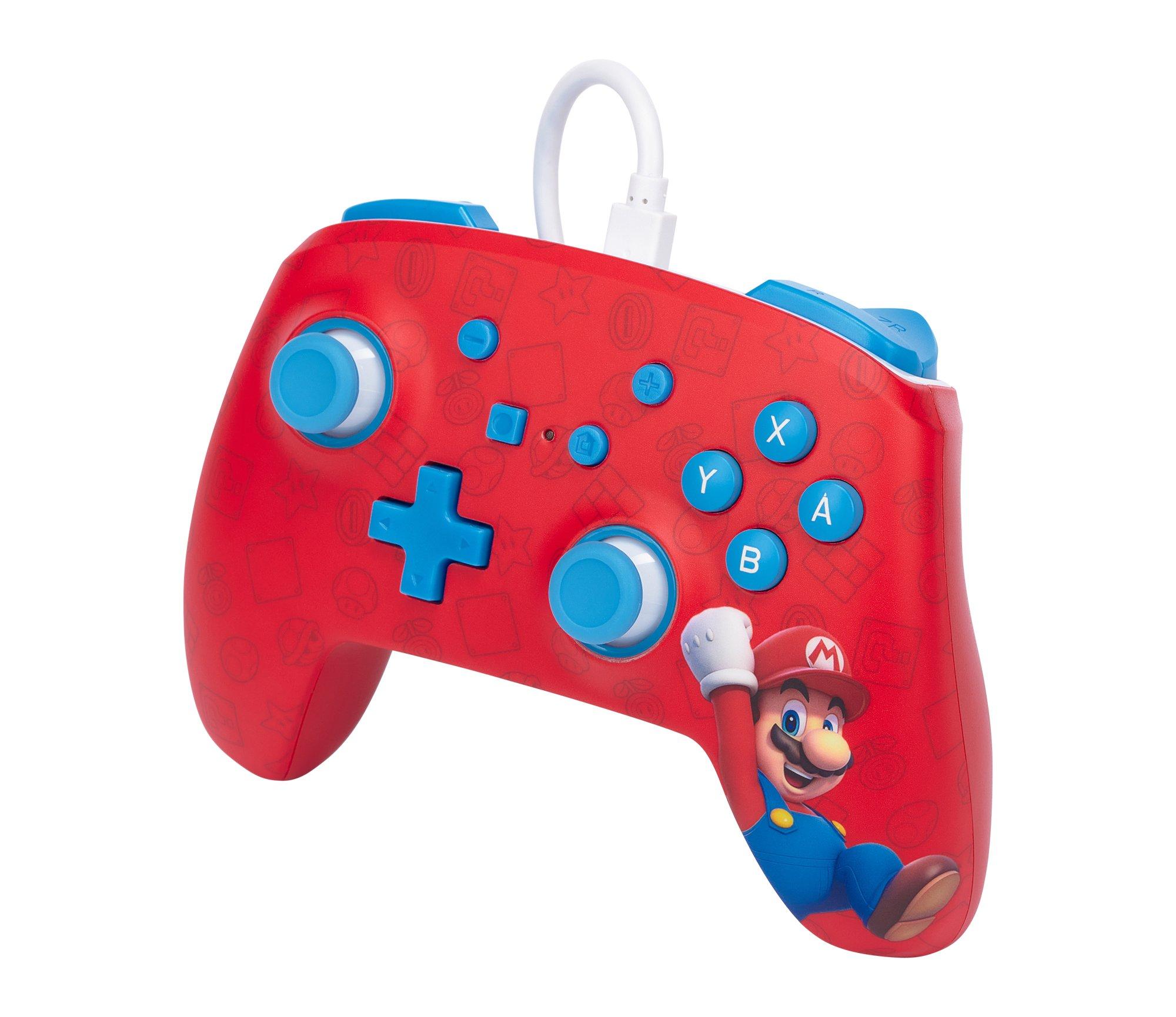 POWERA  Controller cablato avanzato per Nintendo - Woo-hoo! Mario 