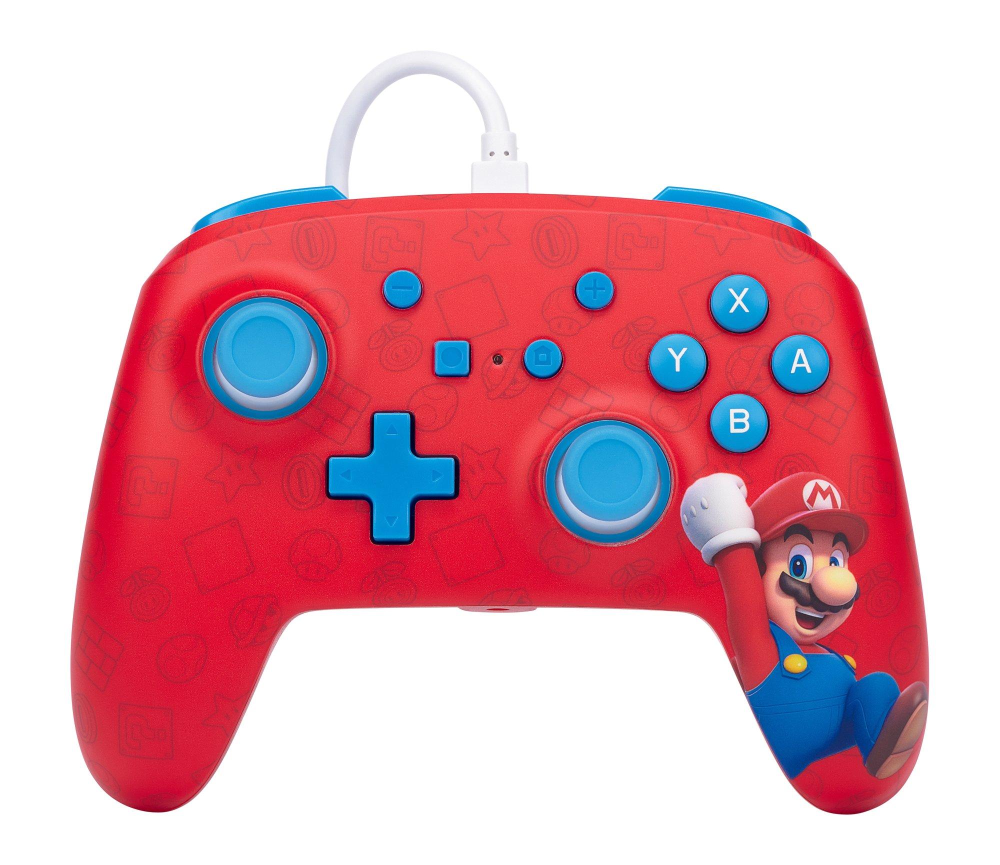 POWERA  Controller cablato avanzato per Nintendo - Woo-hoo! Mario 