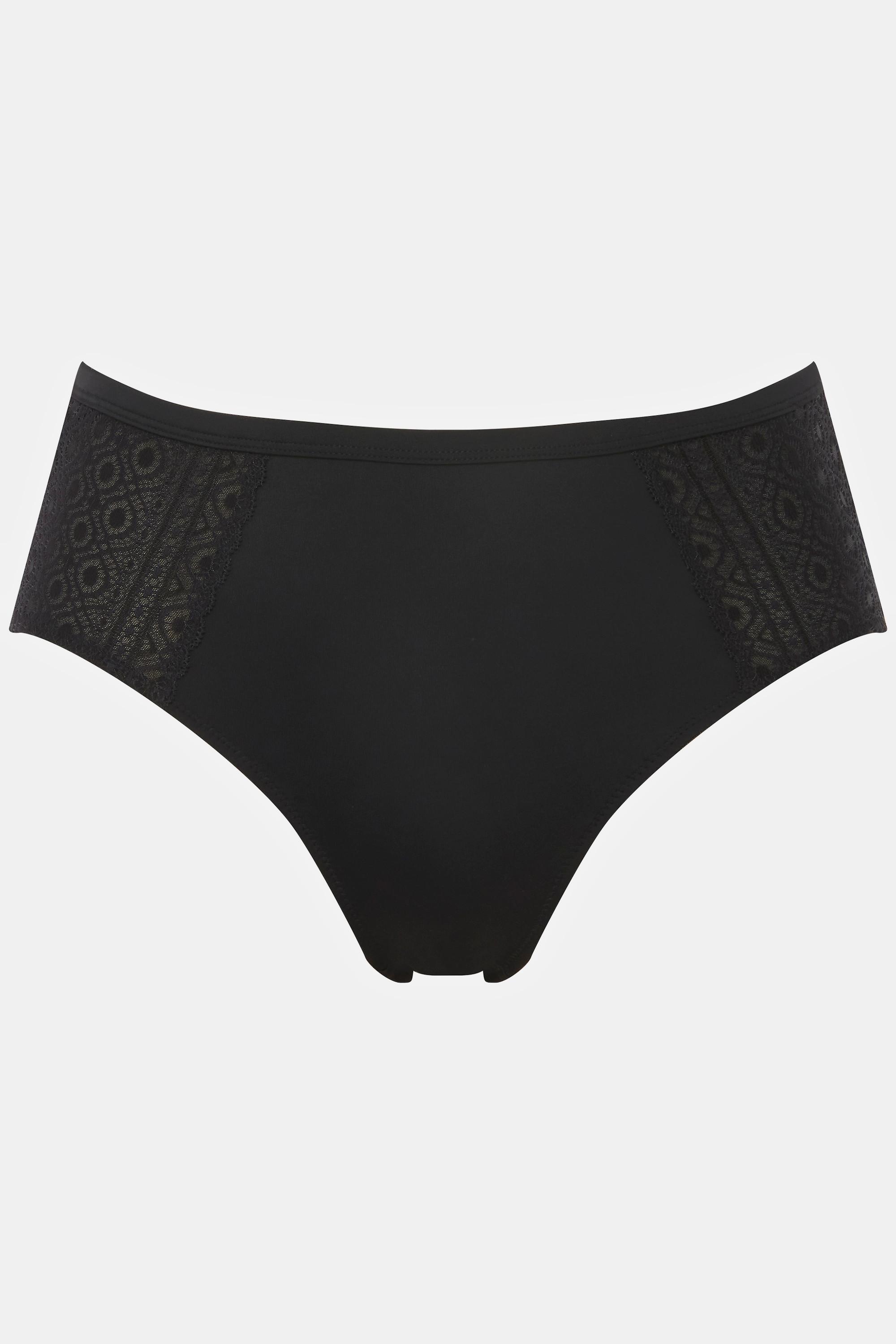 Ulla Popken Culotte Midi Dentelle Ajourée  