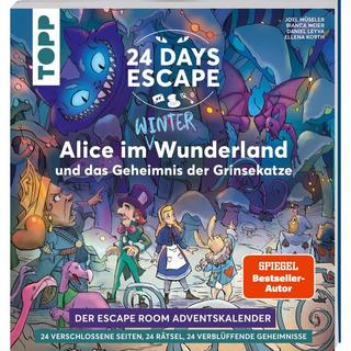 Frechverlag Calendrier de lAvent 24 Days Escape, Alice au pays des merveilles  
