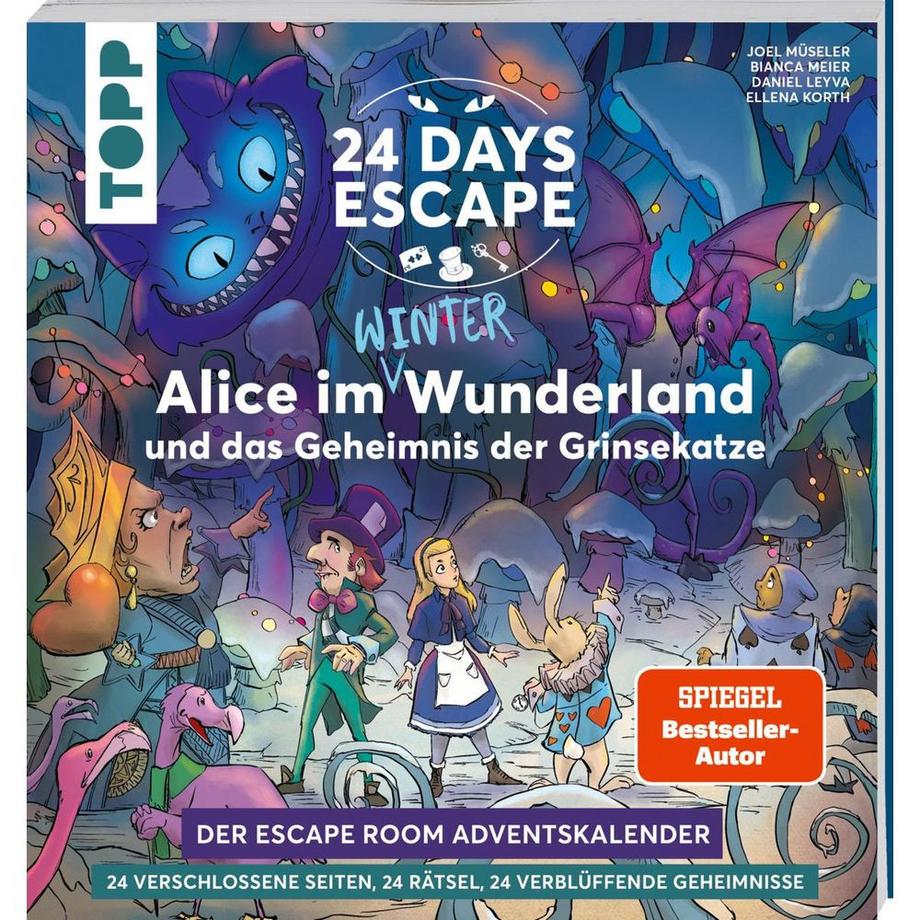 Calendrier de lAvent 24 Days Escape, Alice au pays des merveilles
