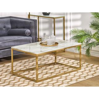 Beliani Couchtisch aus MDF-Platte Modern DELANO  