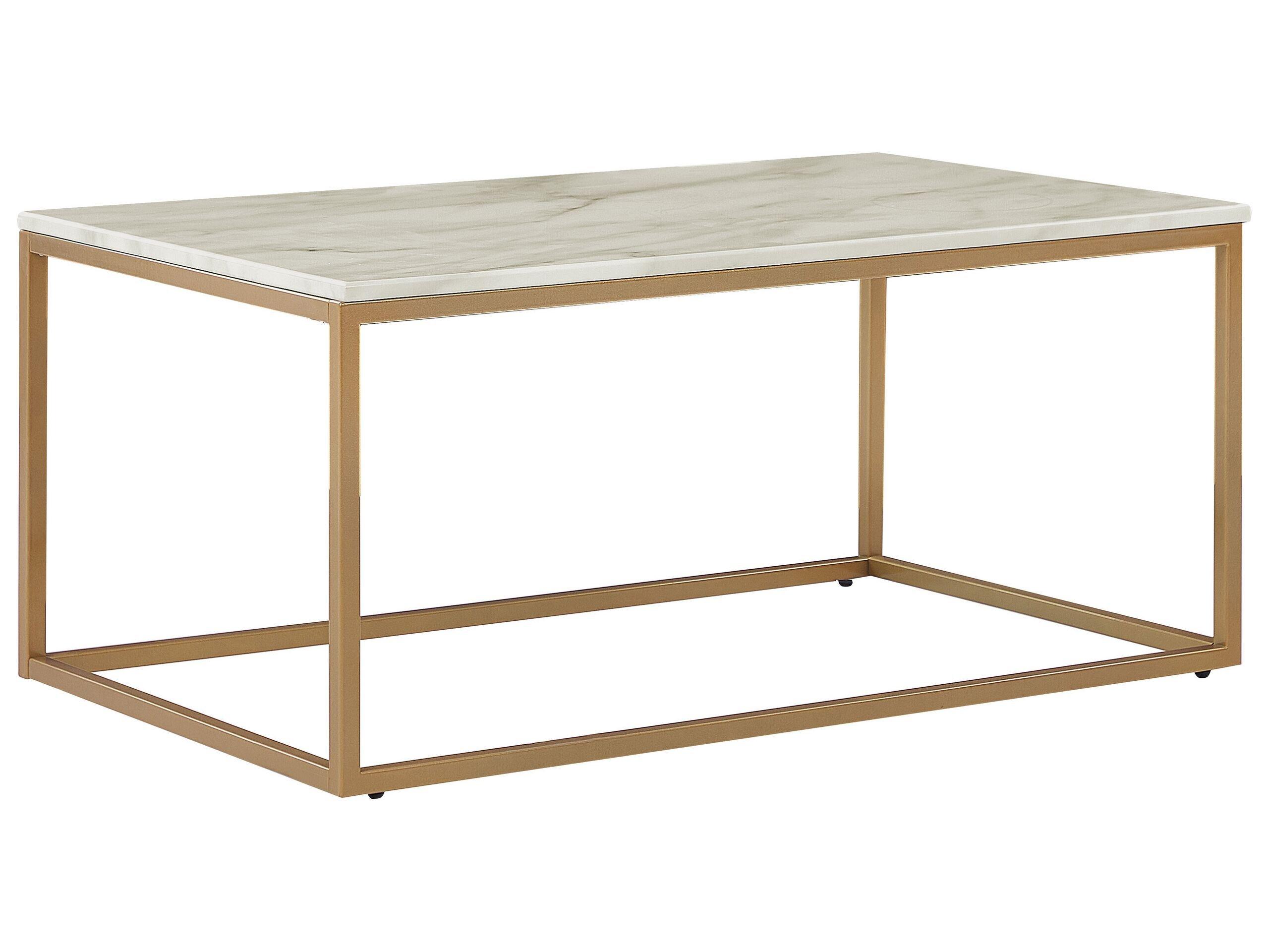 Beliani Couchtisch aus MDF-Platte Modern DELANO  