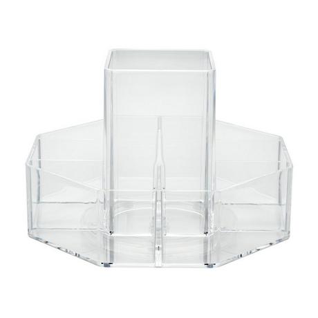 diaqua Portatrucchi Tula trasparente, 360° rotante  