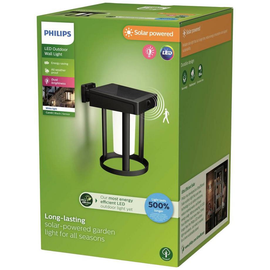 Philips Lighting Philips Outdoor Ultra-Efficient Solar Camill Wandleuchte 1.4W  