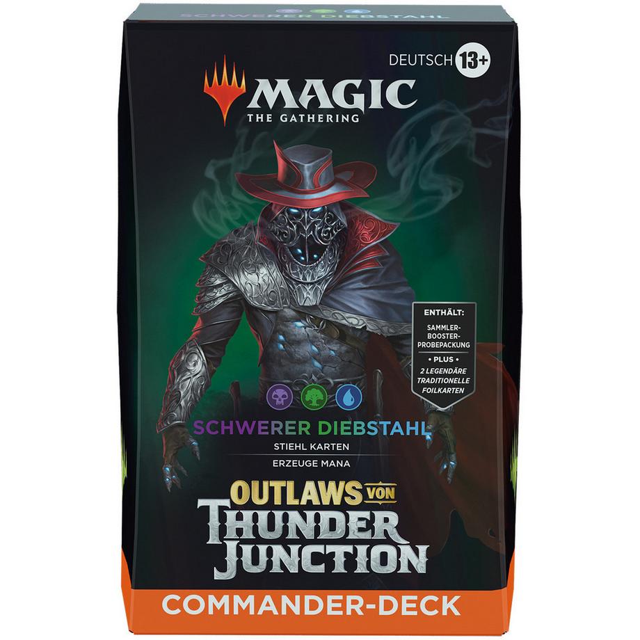 Outlaws von Thunder Junction Commander Deck - Schwerer Diebstahl - Magic the Gathering - DE