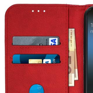 Avizar  Custodia Flip Galaxy A40 Rosso 