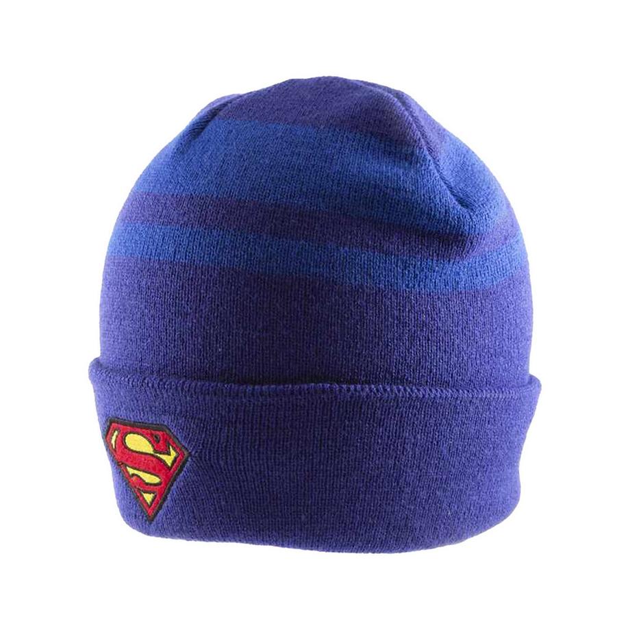 SUPERMAN Gestreifte Mütze  