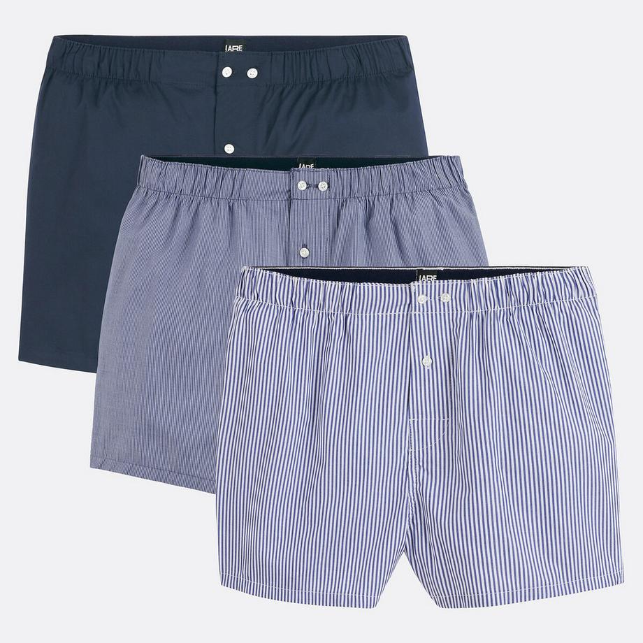 La Redoute Collections Lot de 3 Caleçons  
