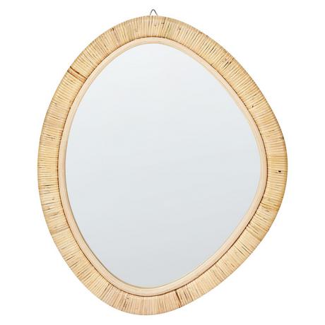 Beliani Miroir en Rotin Boho ZAATARI  