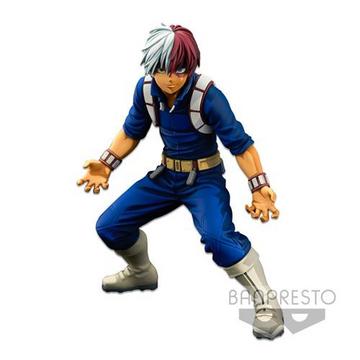 18229 - MY HERO ACADEMIA - WORLD FIGURE COLOSSEUM - SUPER MASTER STARS PIECE - THE SHOTO TODOROKI (TWO DIMENSIONS) - 24CM