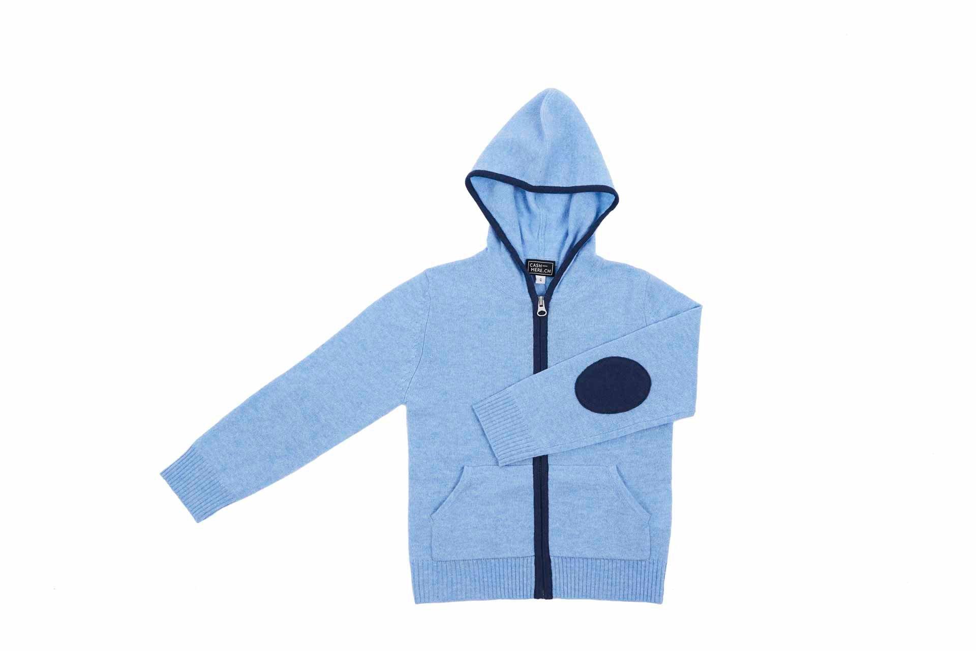 CASH-MERE.CH  Kinder Kaschmir Hoodie 