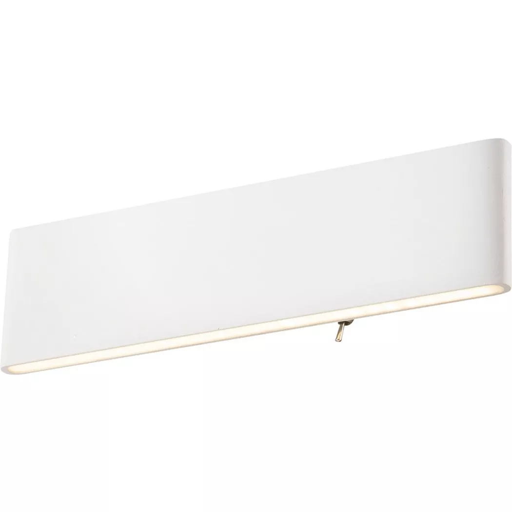 mutoni – Wandleuchte Siegfried opal weiss, One Size, Weiss