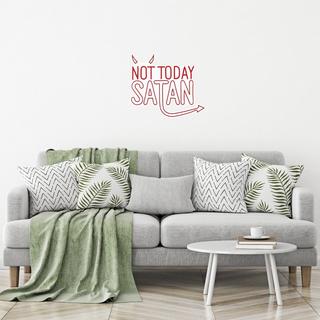 Locomocean LED Wandneon - Not Today Satan  