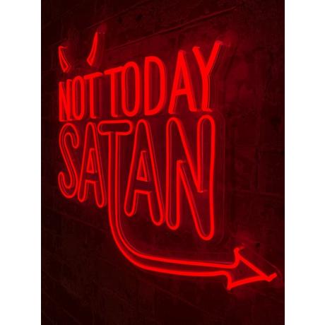 Locomocean LED Wandneon - Not Today Satan  