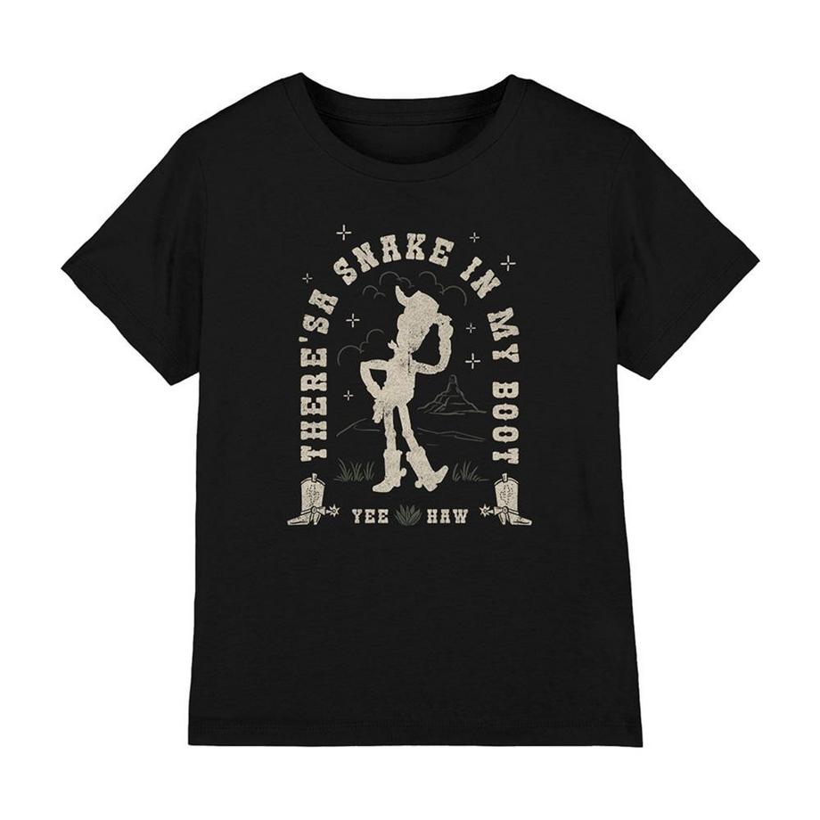 Tshirt motif Woody THERE´S A SNAKE IN MY BOOT