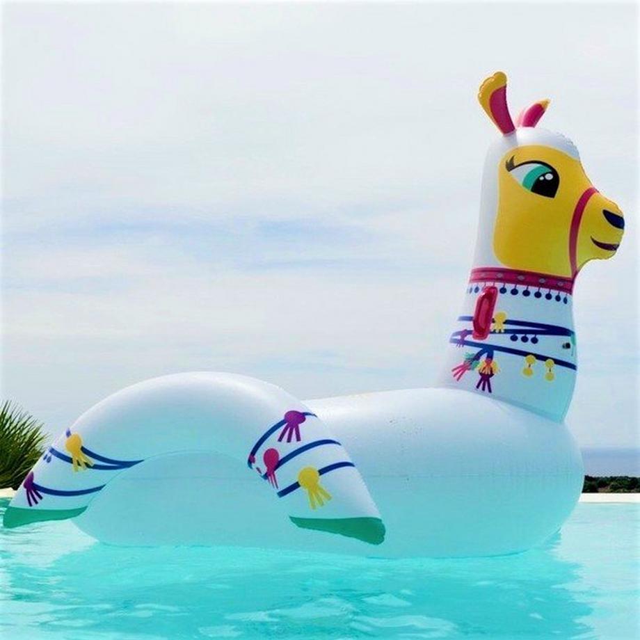 YEAZ  GIANT SERIE - LAMA Bouée gonflable - multicolour 