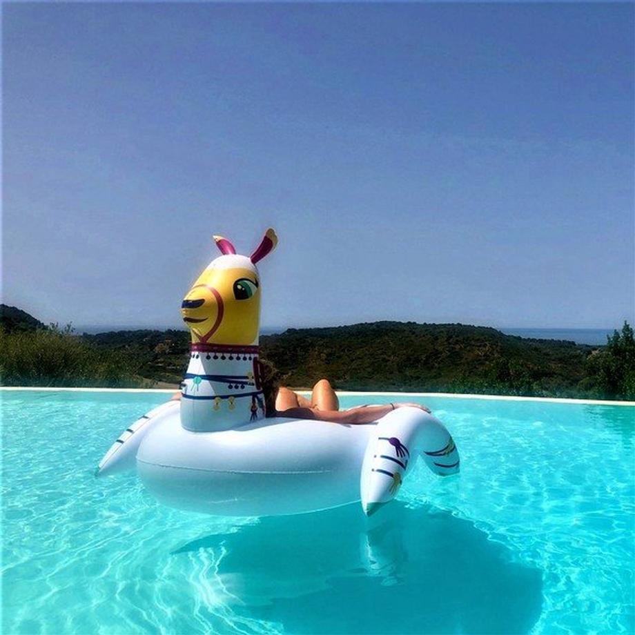 YEAZ  GIANT SERIE - LAMA Bouée gonflable - multicolour 