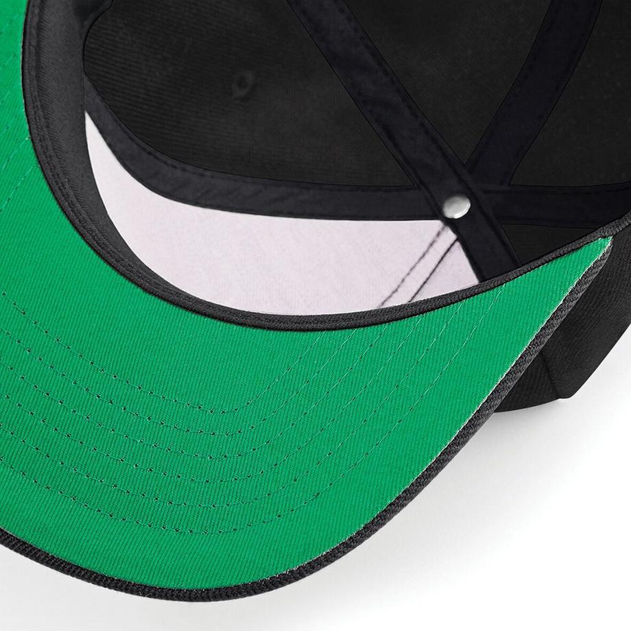 Beechfield Flat Peak Baseballkappe  