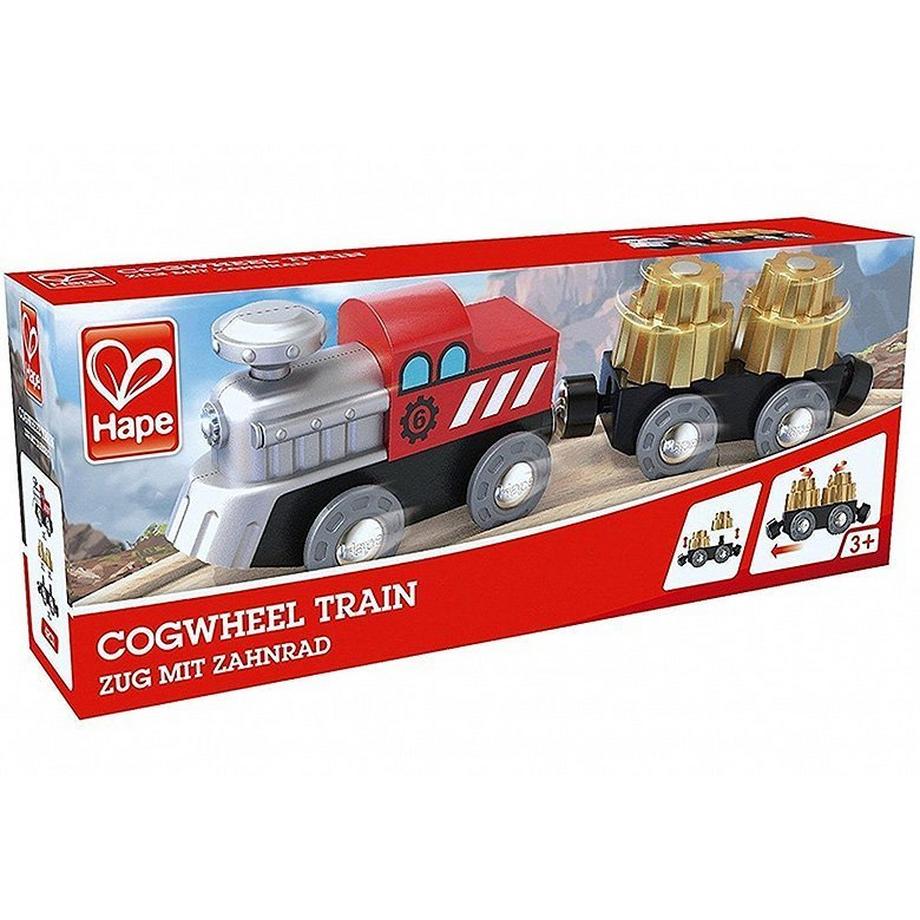 Hape  Eisenbahn Zug mit Zahnrad 