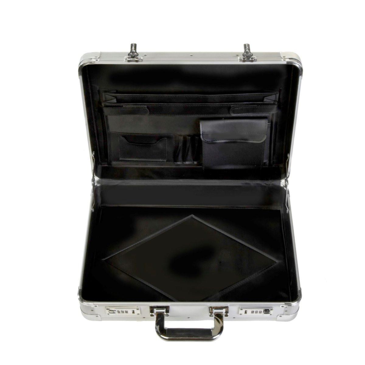 Dermata Lederwaren Porte-documents 45cm aluminium  