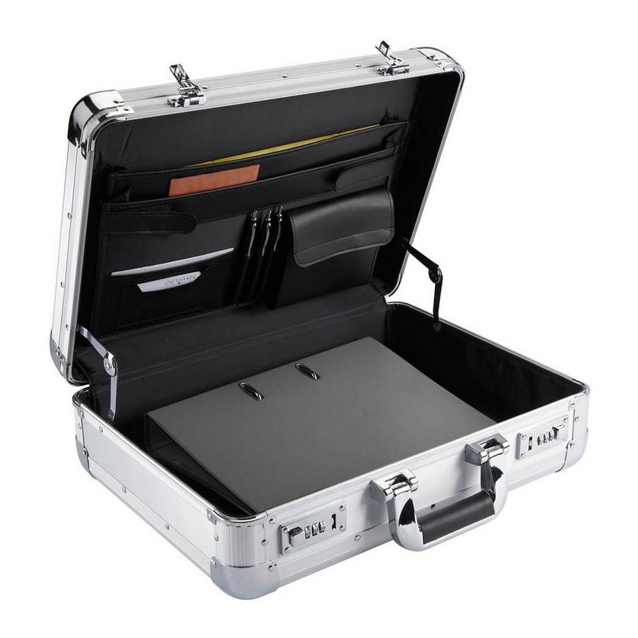 Dermata Lederwaren Valigetta 45cm alluminio  