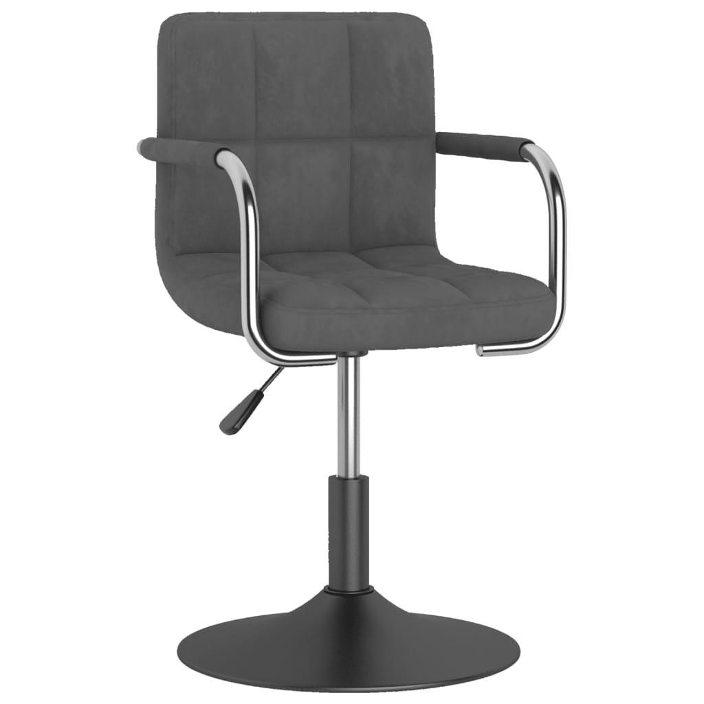 VidaXL Tabouret de bar velours  