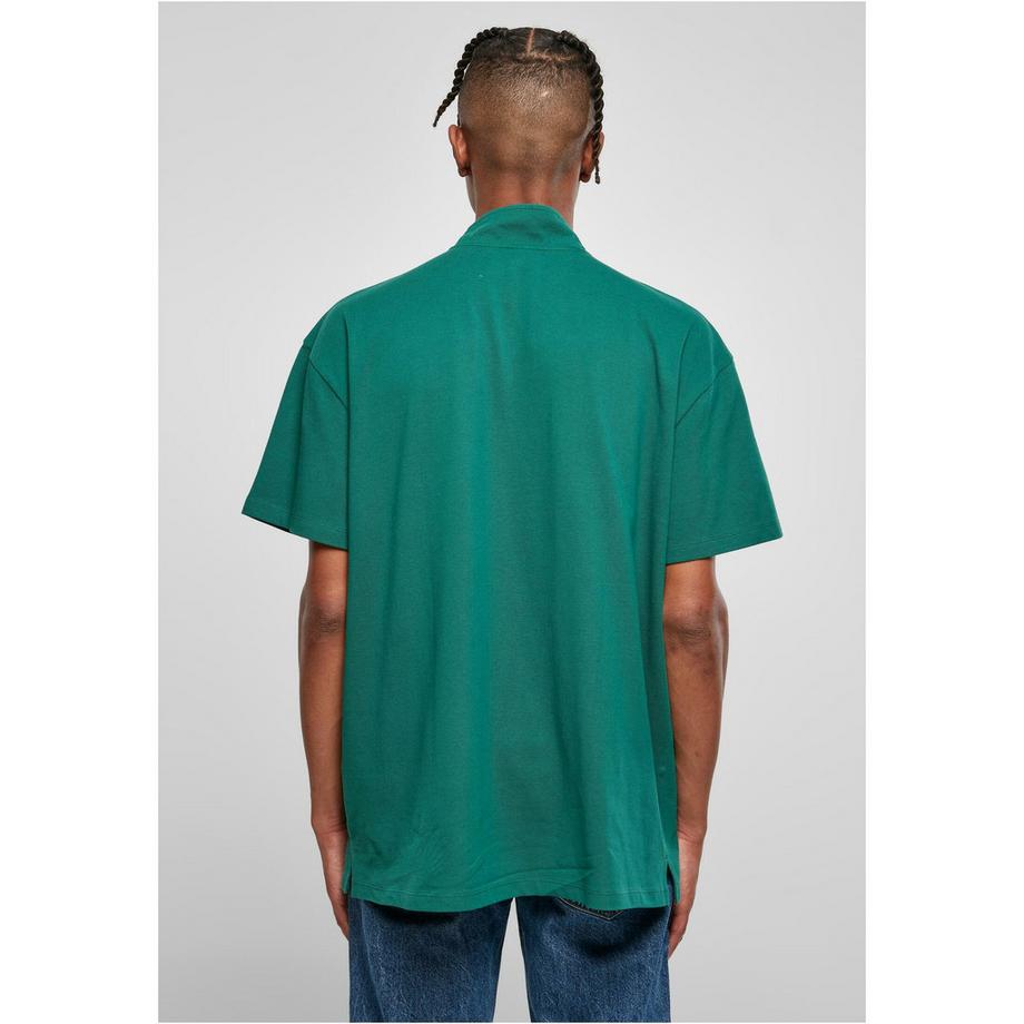 URBAN CLASSICS Half Zip Boxy T-Shirt  