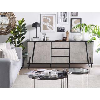 Beliani Sideboard aus Spanplatte Modern BLACKPOOL  