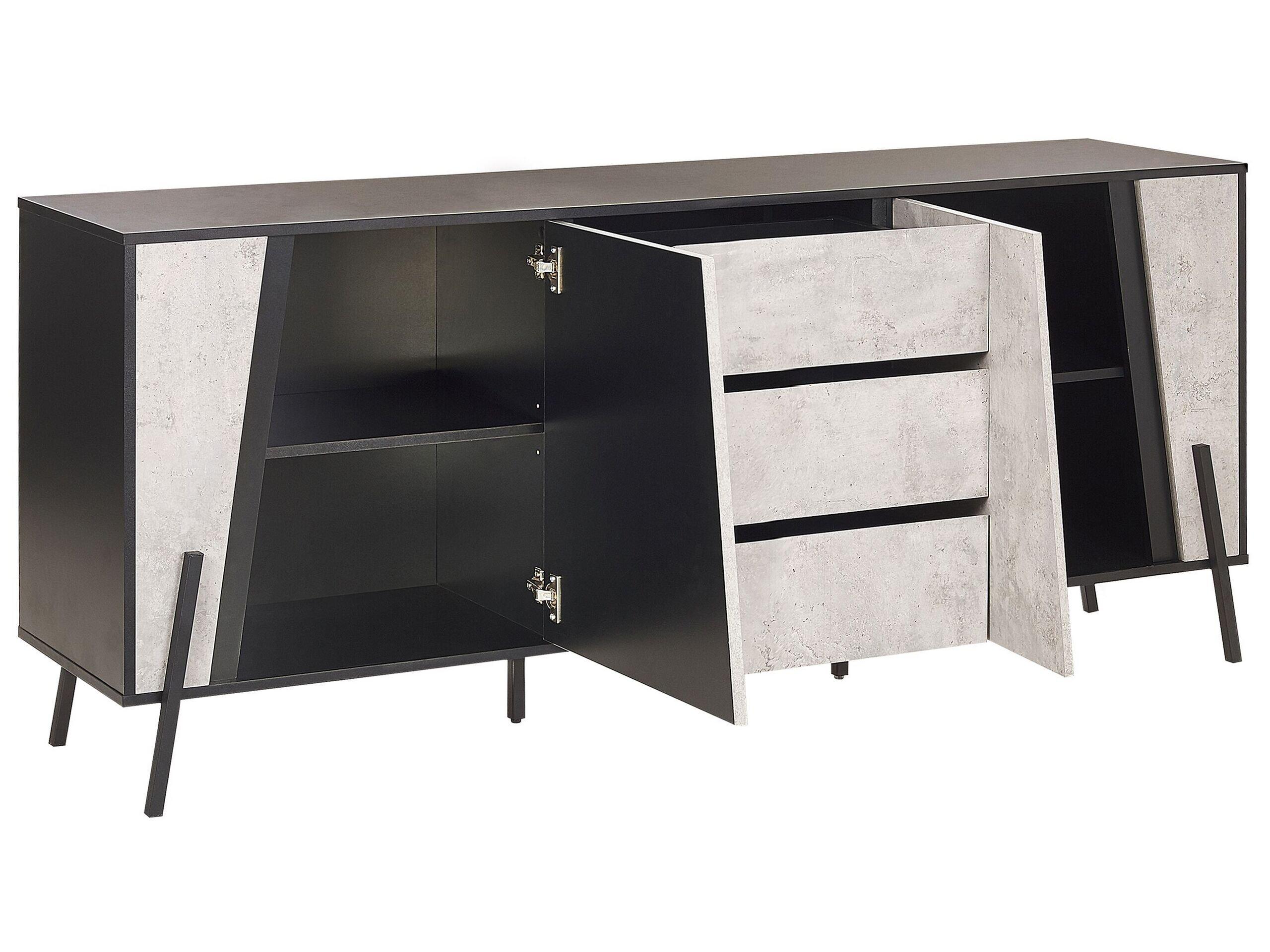 Beliani Sideboard aus Spanplatte Modern BLACKPOOL  