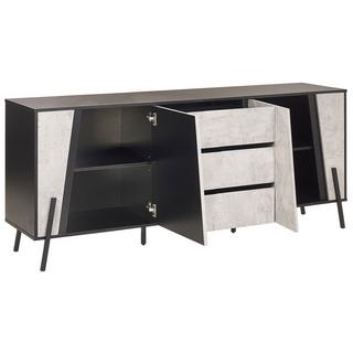 Beliani Sideboard aus Spanplatte Modern BLACKPOOL  