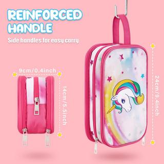 Only-bags.store Borsa Toilette Unicorno per Bambini da Appendere  