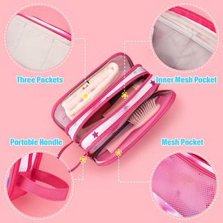 Only-bags.store Kinder Kulturtasche zum Aufhängen Einhorn  