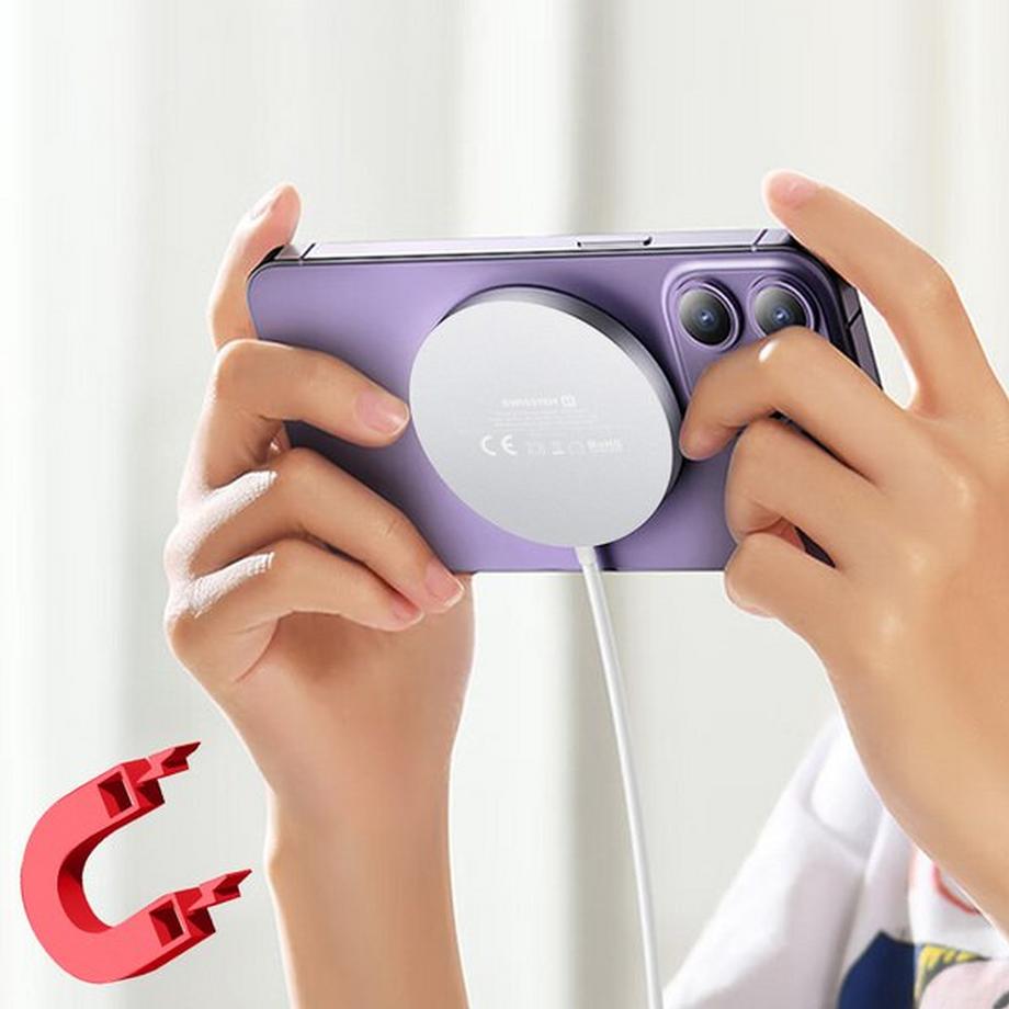 SWISSTEN  MagSafe iPhone 15W Ladegerät Swissten 