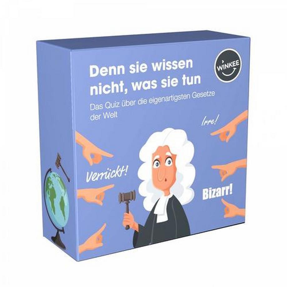 'Denn sie wissen nicht, was sie tun' das verrückte Gesetze Quiz