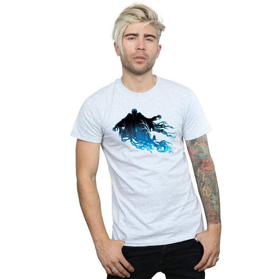 Harry Potter Dementor T-Shirt Stampata Maniche Corte  