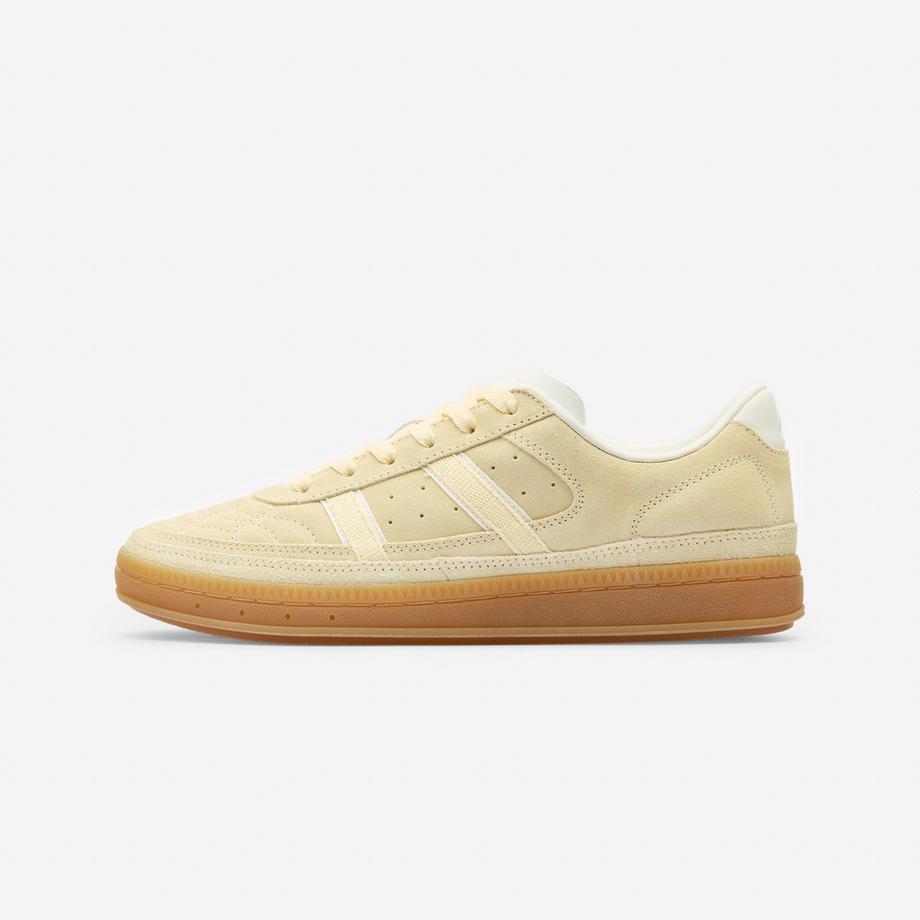 Turnschuhe  aus Wildleder Player 80 gelb