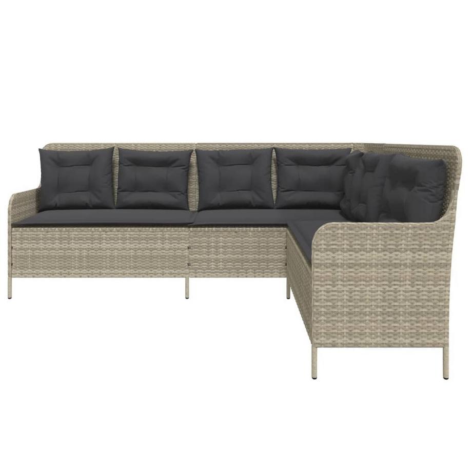 VidaXL Gartensofa poly-rattan  