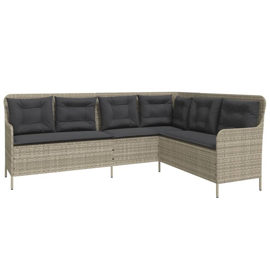 VidaXL Gartensofa poly-rattan  